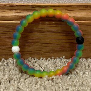 Neon Lokai Tie Dye Bracelet Size Large
